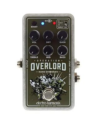 ELECTRO-HARMONIX Nano Operation Overlord Πετάλι Overdrive