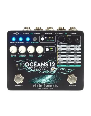 ΕLECTRO-HARMONIX Oceans12 Πετάλι Dual Stereo Reverb