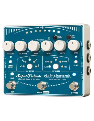 ELECTRO-HARMONIX Super Pulsar Stereo Tap Tremolo Πετάλι