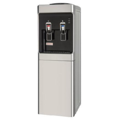 Elite WDC-2558 Επιδαπέδιος ψύκτης νερού με συμπιεστή και ντουλαπάκι, ασημί