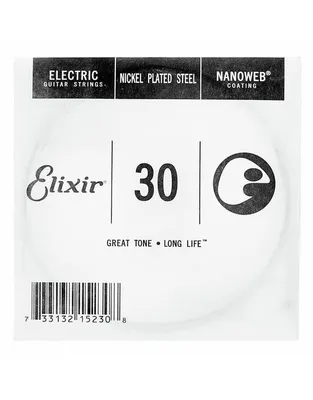 ELIXIR 15230 Χορδή Ηλεκτρικής Κιθάρας Nanoweb Coating Nickel Plated .028''