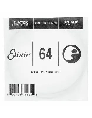ELIXIR 16264 Χορδή Ηλεκτρικής Κιθάρας Optiweb Coating Nickel Plated .064''