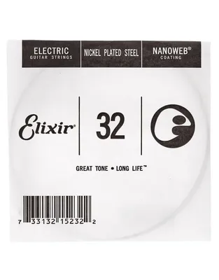 ELIXIR 15232 Χορδή Ηλεκτρικής Κιθάρας Nanoweb Coating Nickel Plated .032''