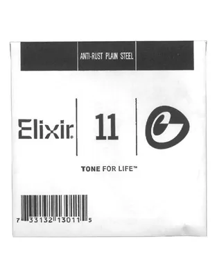 ELIXIR 13011 Χορδή Ηλεκτρικής / Ακουστικής Κιθάρας Anti-rust coating Plain Steel .011''