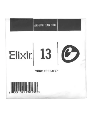 ELIXIR 13013 Χορδή Ηλεκτρικής / Ακουστικής Κιθάρας Anti-rust coating Plain Steel .013''