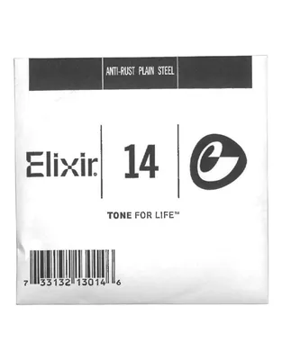 ELIXIR 13014 Χορδή Ηλεκτρικής / Ακουστικής Κιθάρας Anti-rust coating Plain Steel .014''