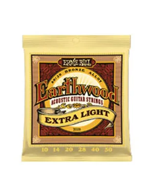 ERNIE BALL 2006 Χορδές Ακουστικής Κιθάρας Earthwood 80/20 Bronze .010-.050 Extra Light
