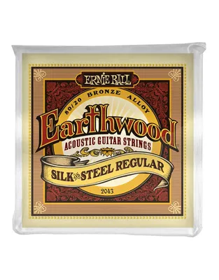 ERNIE BALL 2043 Χορδές Aκουστικής Κιθάρας Earthwood Silk & Steel 80/20 Bronze .013-.056