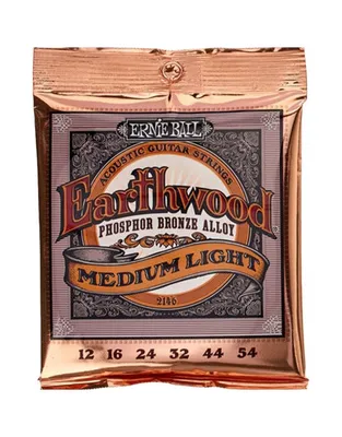 ERNIE BALL 2146 Χορδές Aκουστικής Κιθάρας Earthwood Phosphor Bronze .012-.054 Medium Light
