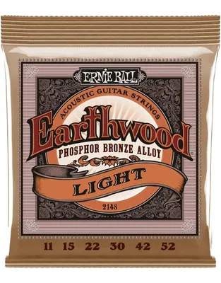 ERNIE BALL 2148 Χορδές Aκ.Κιθάρας Earthwood Phosphor Bronze .011-.052 Light