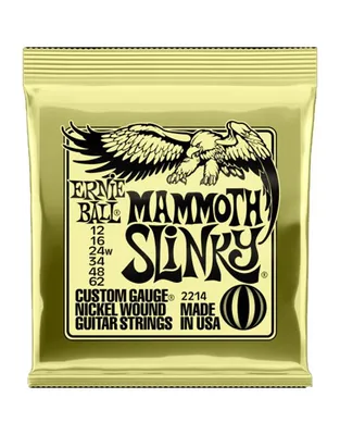 ERNIE BALL 2214 Χορδές Ηλεκτρικής Κιθάρας Mammoth Slinky Nickel Wound .012-.062