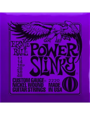 ERNIE BALL 2220 Χορδές Ηλεκτρικής Κιθάρας Power Slinky Nickel Wound .011-.048