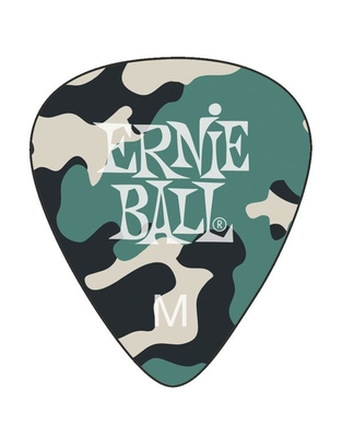 ERNIE BALL Camouflage Cellulose Medium Πέννες (12 ΤΕΜΑΧΙΑ)