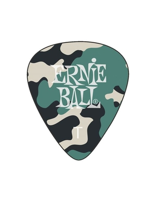 ERNIE BALL Camouflage Cellulose Thin Πέννες (12 ΤΕΜΑΧΙΑ)