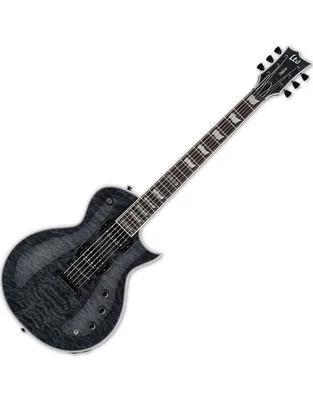 ESP LTD EC-1000QM Piezo See Thru Black Ηλεκτρική Κιθάρα