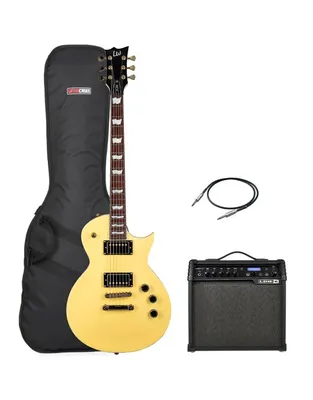 ESP LTD EC-256 Vintage Gold Satin Ηλεκτρική Κιθάρα με Ενισχυτή LINE 6 SPIDER V 30 και Θήκη Bundle