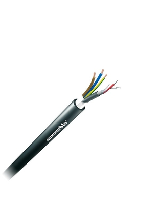 EUROCABLE SPKAL 1 Yβριδικό Kαλώδιο 3 x 1.5 /2 x 26AWG Mαύρο