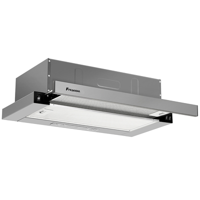 Federal FDRTLP60IX Συρόμενος Απορροφητήρας 60cm Inox