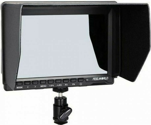 FeelWorld FW759 7" IPS HDMI On-Camera Monitor With Sunshade And HDMI Lock
