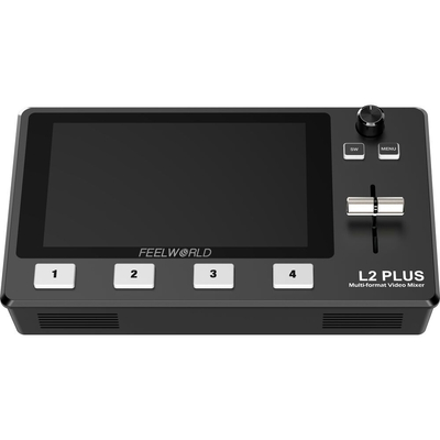 FeelWorld L2 Plus HDMI Live Stream Switcher With Built-In 5.5" LCD Monitor