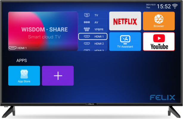 Felix FXV-4221  Smart Τηλεόραση LED Full HD 42"