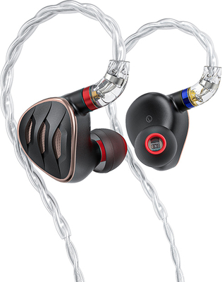 Fiio FH5s Pro  Ακουστικά Ψείρες In Ear Μαύρα