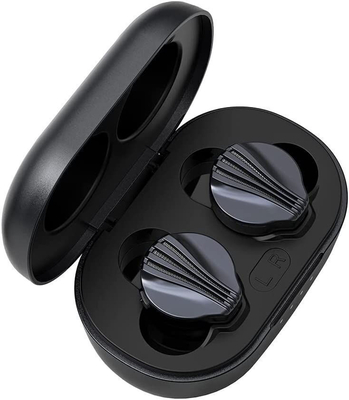 Fiio FW5 In-ear Bluetooth Handsfree Ακουστικά με Θήκη Φόρτισης Μαύρα