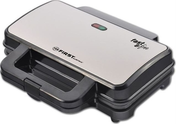 First Austria FA-5337-5 Τοστιέρα για 2 Τοστ 900W Inox