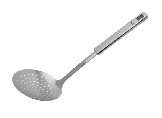 Fissler Κουτάλα Τρυπητή Ανοξείδωτη Ασημί 33cm