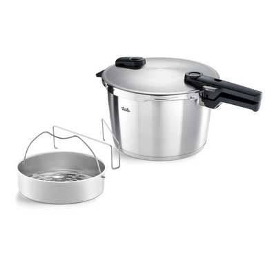Fissler Vitaquick premium 6Lt Χύτρα ταχύτητος Με καλάθι.60241006070