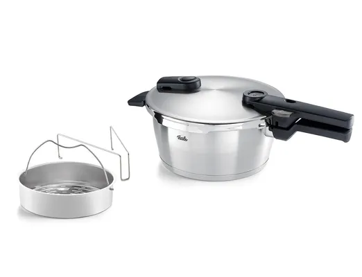 Fissler Vitaquick Premium Χύτρα Ταχύτητας 3.5lt με Καλάθι Ατμού.60241003070
