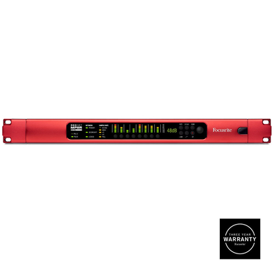 FOCUSRITE 8-CHANNEL REMOTE MIC PRE WITH REDUNDANT NETWORK