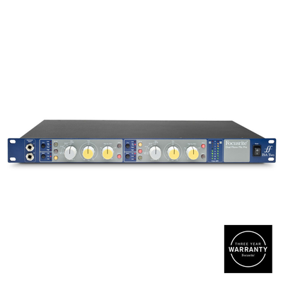 FOCUSRITE ΔΙΠΛΟΣ ΠΡΟΕΝΙΣΧΥΤΗΣ ΜΙΚΡΟΦΩΝΟΥ ΜΕ ΞΕΧΩΡΙΣΤΟ D.I.
