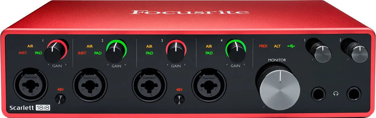 Focusrite Scarlett 18i8 3rd Gen