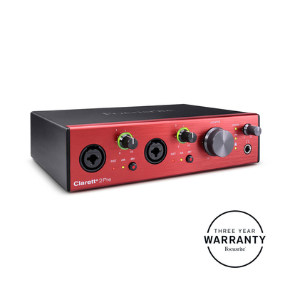 FOCUSRITE  USB AUDIO MIDI INTERFACE 10-IN/4-OUT