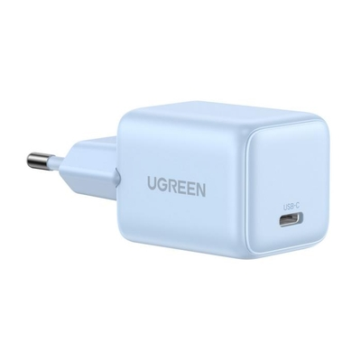 Φορτιστής Σπιτιού GaN PD 20W UGREEN X512 55555 1 Θέσης Μπλέ