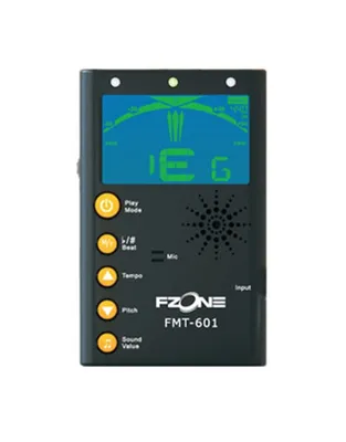 FZONE FMT-601 Ηλεκτρονικός Μετρονόμος / Χρωματικό Χορδιστήρι