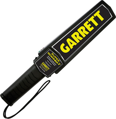 Garrett Super Scanner V Αισθητήρας Κίνησης PET Μπαταρίας σε Μαύρο Χρώμα 1165190