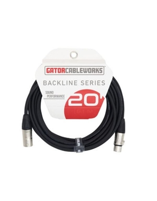 GATOR Cableworks GCWB-XLR-20 Backline Series Καλώδιο XLR-XLR 6m