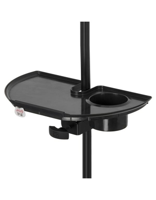 GATOR Frameworks GFW-MICACCTRAY Στήριγμα για Αξεσουάρ με Ποτηροθήκη για Βάση Μικροφώνου