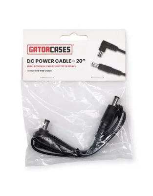 GATOR GTR-PWR-DCP20 Καλώδιο ρεύματος DC για Πετάλια Κιθάρας - Μπάσου - Μήκος 50.8 cm