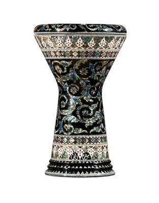 Gawharet El Fan B23-6054 Blue Mother of Pearl Collection Sombaty Τουμπελέκι Χειροποίητο Αιγυπτιακό