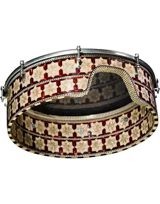 Gawharet El Fan DM40-302 Mother of pearl Collection Daf Drum