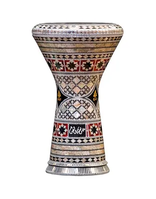 Gawharet El Fan M22-6210 Mother of pearl Collection Tabla Τουμπελέκι Χειροποίητο Αιγυπτιακό