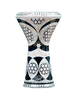 Gawharet El Fan M22-6220 Mother of pearl Collection Tabla Τουμπελέκι Χειροποίητο Αιγυπτιακό
