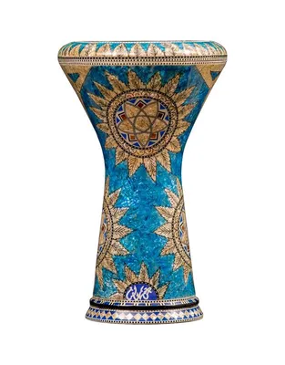 Gawharet El Fan M22-6222 Mother of pearl Collection Tabla Τουμπελέκι Χειροποίητο Αιγυπτιακό