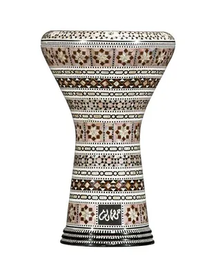 Gawharet El Fan M22-6225 Mother of pearl Collection Tabla Τουμπελέκι Χειροποίητο Αιγυπτιακό