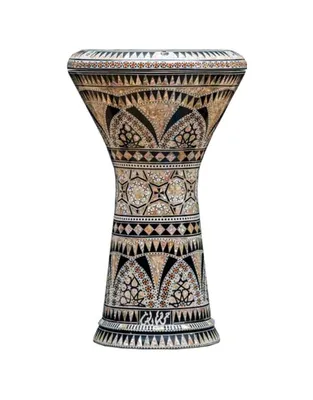 Gawharet El Fan M22-6232 Mother of pearl Collection Tabla Τουμπελέκι Χειροποίητο Αιγυπτιακό