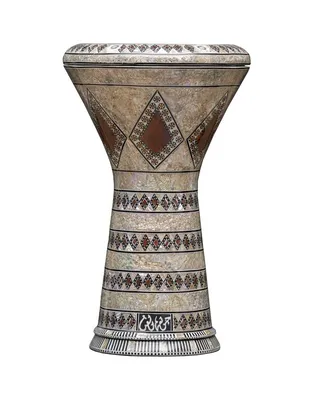 Gawharet El Fan M22-6246 Mother of pearl Collection Tabla Τουμπελέκι Χειροποίητο Αιγυπτιακό
