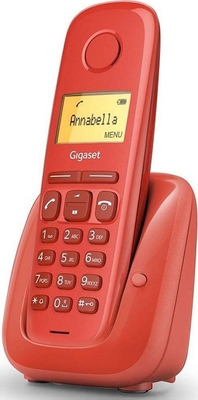 Gigaset A180 Ασύρματο Τηλέφωνο.S30852-H2807-D206 (Strawberry)